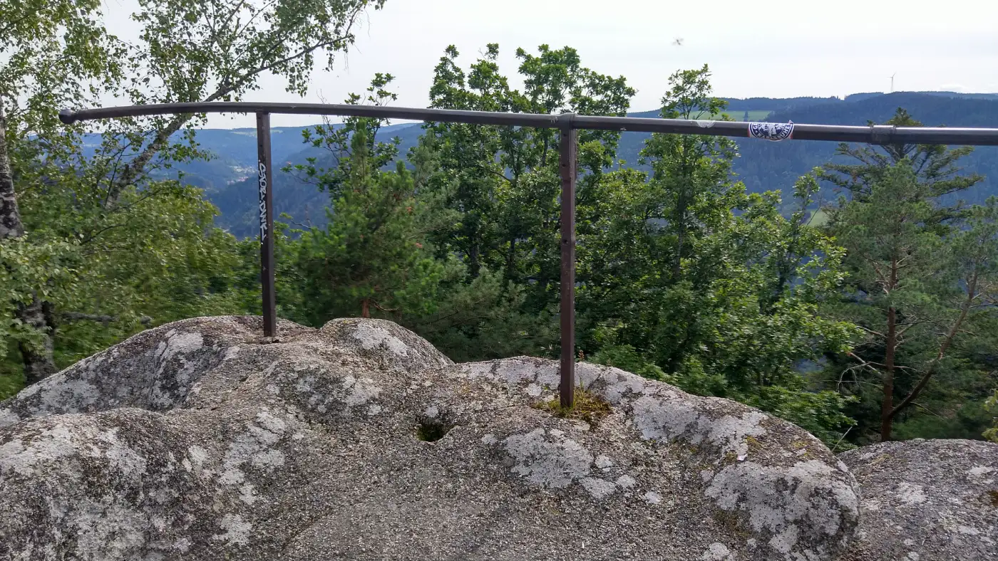 Bildtitel: Auf dem Rappenfelsen