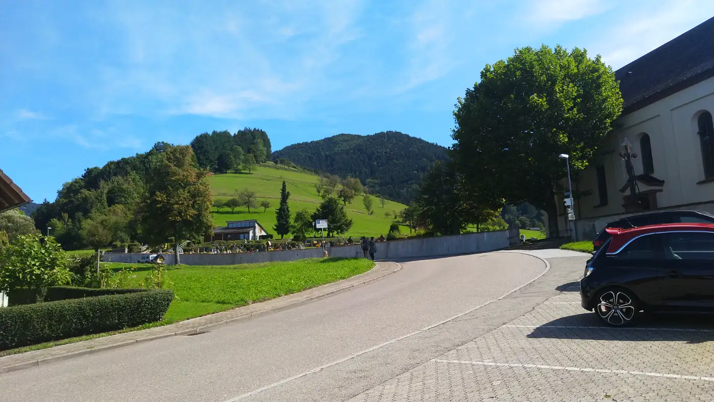 Bildtitel: Friedhof Simonswald