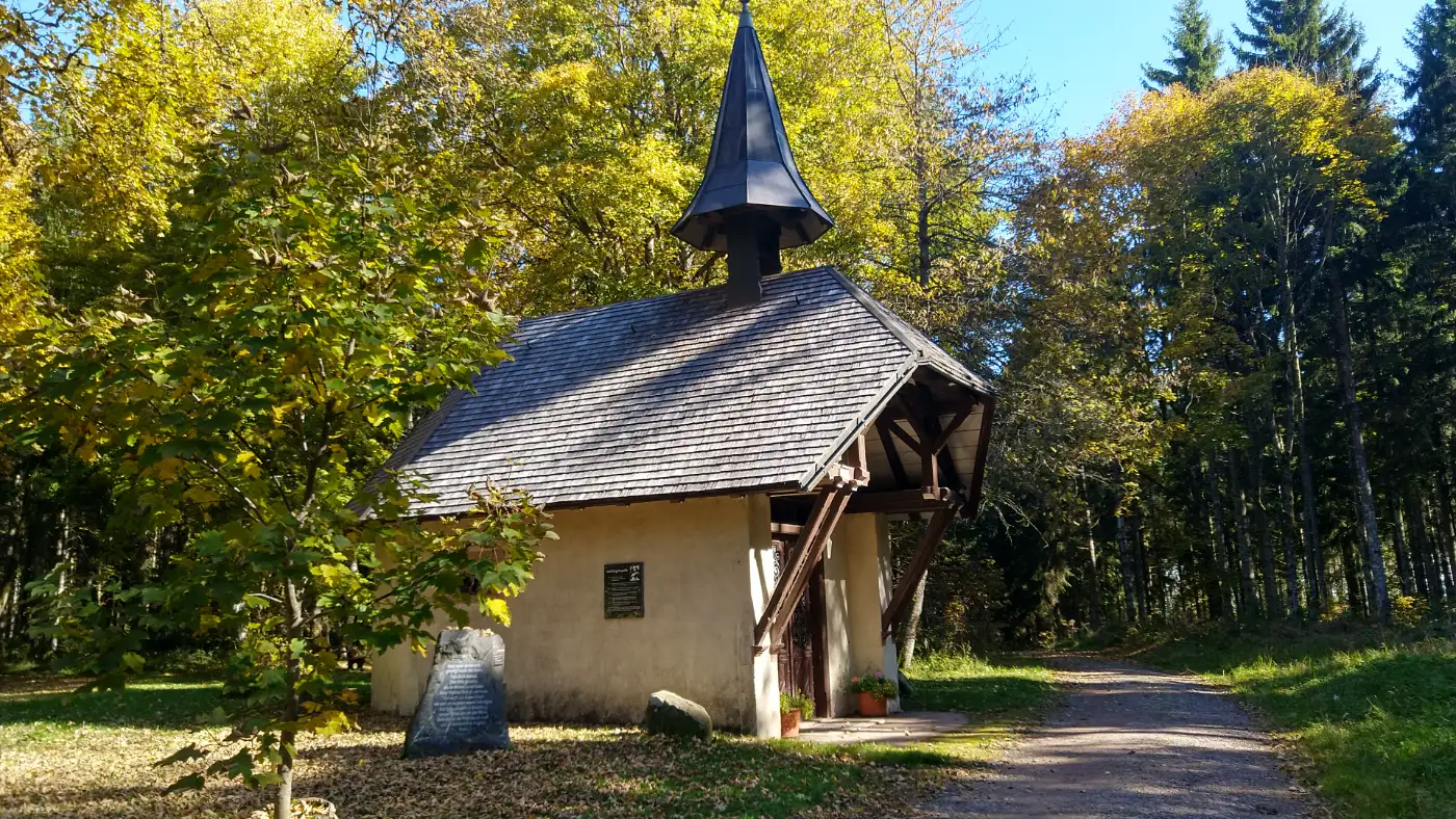 Bildtitel: Schillingskapelle(962m.ü.M.) bei Friedenweiler