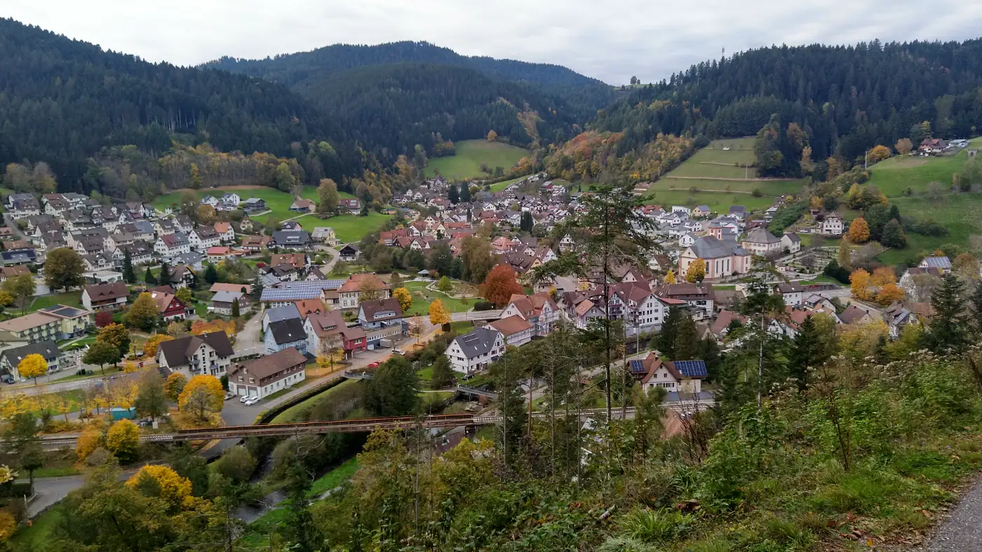 Bildtitel: Aussicht auf Schenkenzell