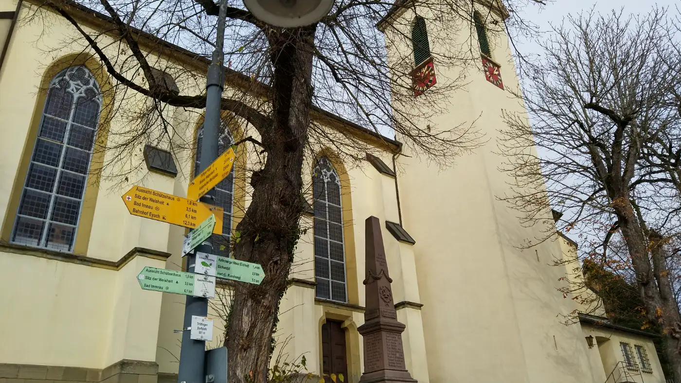 Bildtitel: Kirche St. Valentin in Trillingen