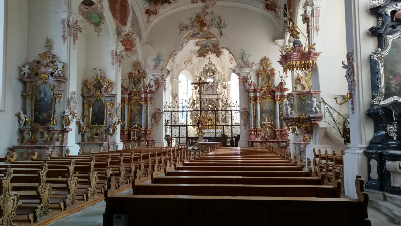 Bildtitel: Innenansicht der Schloßkirche