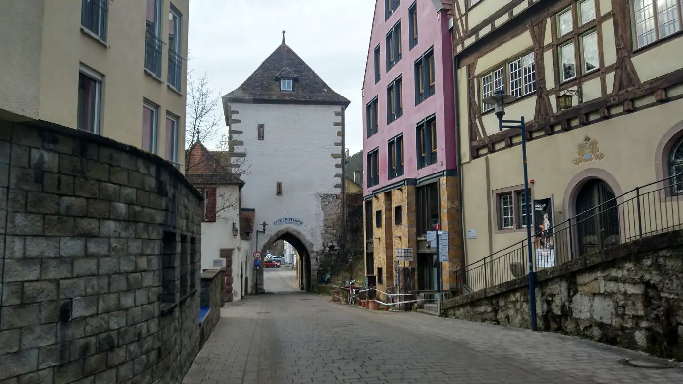 Bildtitel: Luziferturm - inneres Ihlinger Tor