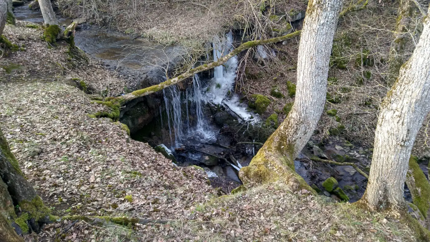 Bildtitel: Mühlhauser Wasserfall