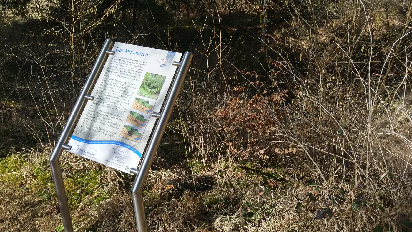 Bildtitel: Doline Michelsloch