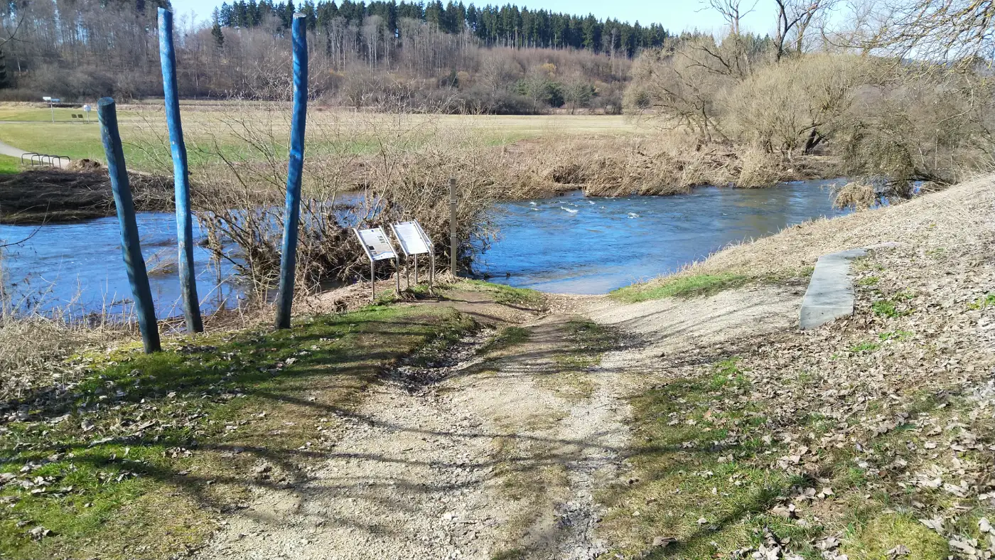 Bildtitel: Donauversickerung