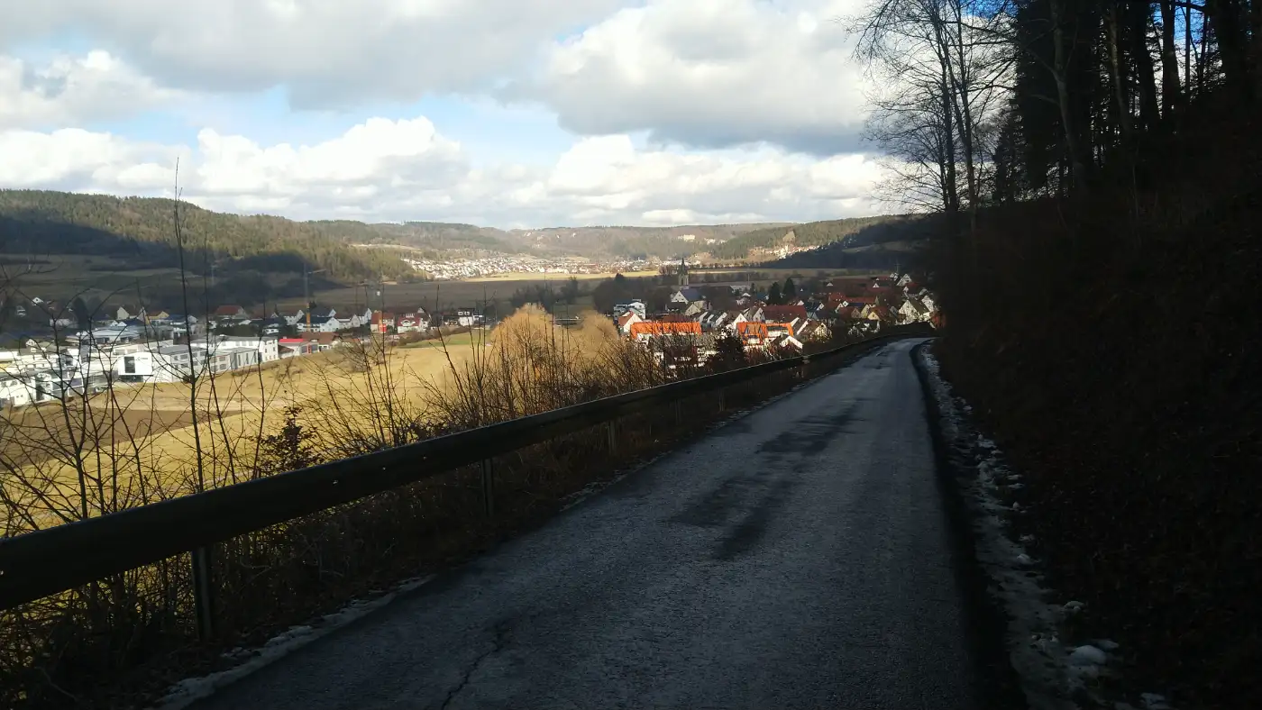 Bildtitel: Blick auf Nendingen