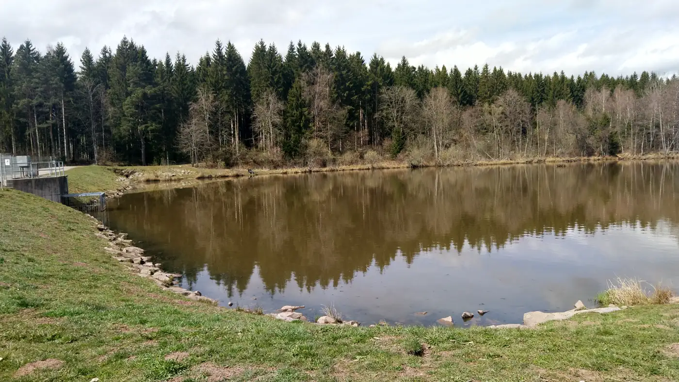 Bildtitel: See am Krebsgrabenweg
