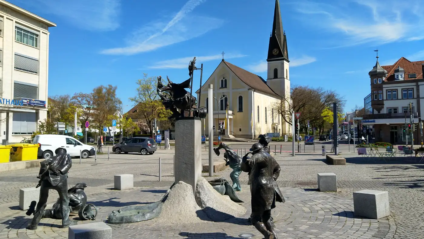 Bildtitel: Hohgarten in Singen