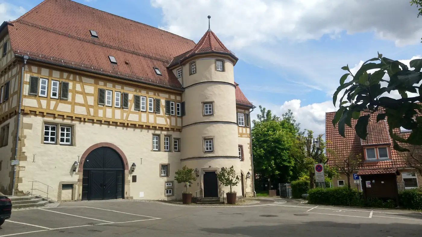 Bildtitel: Alte Schmiede in Deufringen
