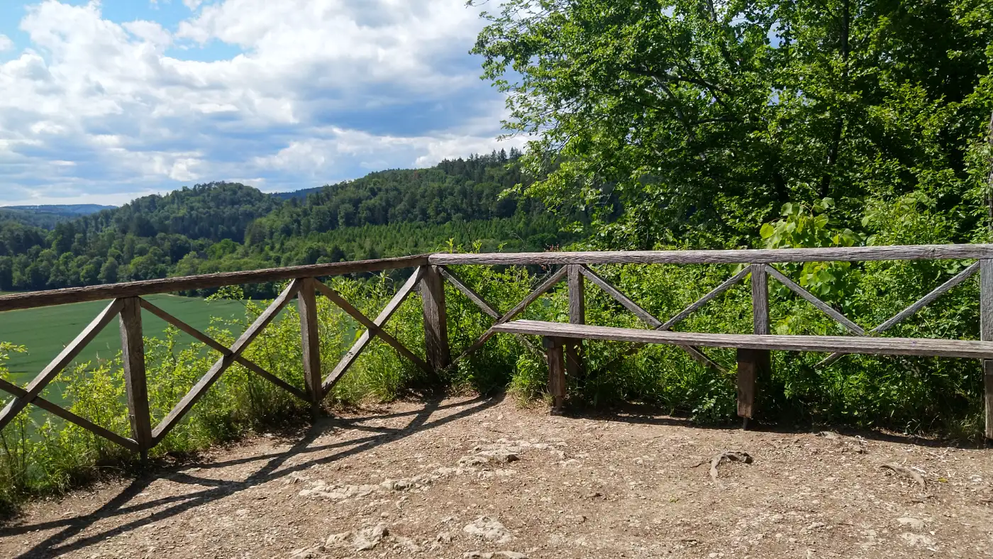 Bildtitel: Aussichtspunkt Känzele im Inzigkofer Park