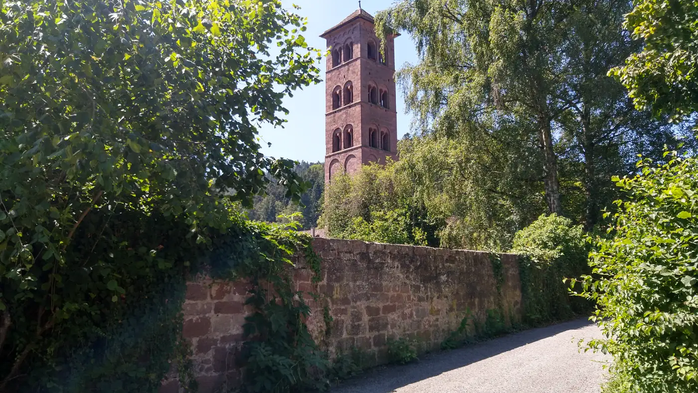 Bildtitel: Eulenturm der ehem. Klosteranlage Peter und Paul in Hirsau