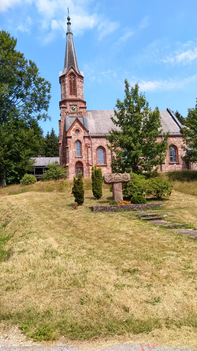Bildtitel: St. Antonius Kirche in Herrenwies (Forbach)