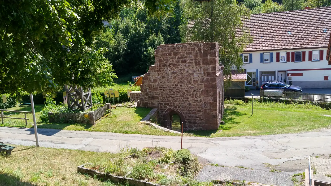 Bildtitel: Klosterruine Kniebis