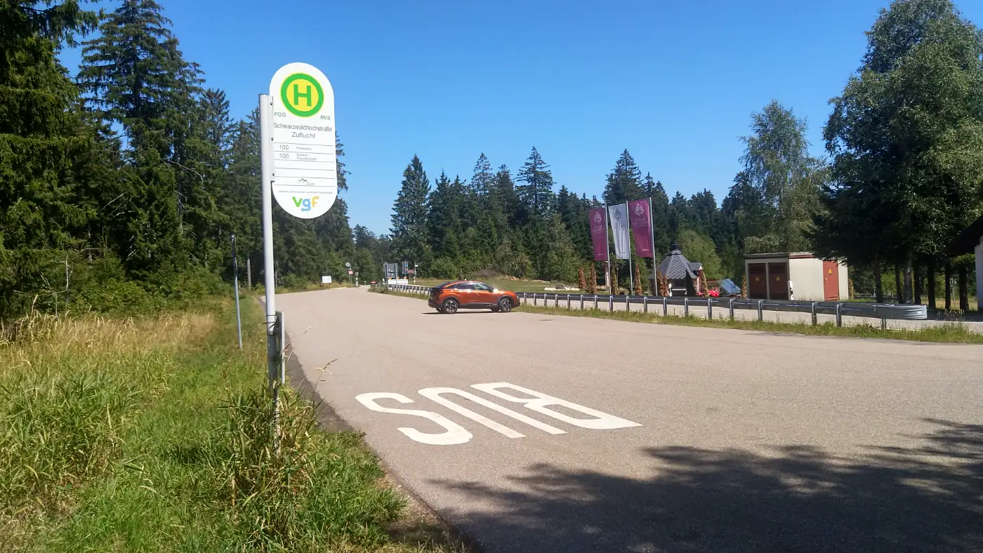 Bildtitel: Schwarzwalshochstraße Zuflucht