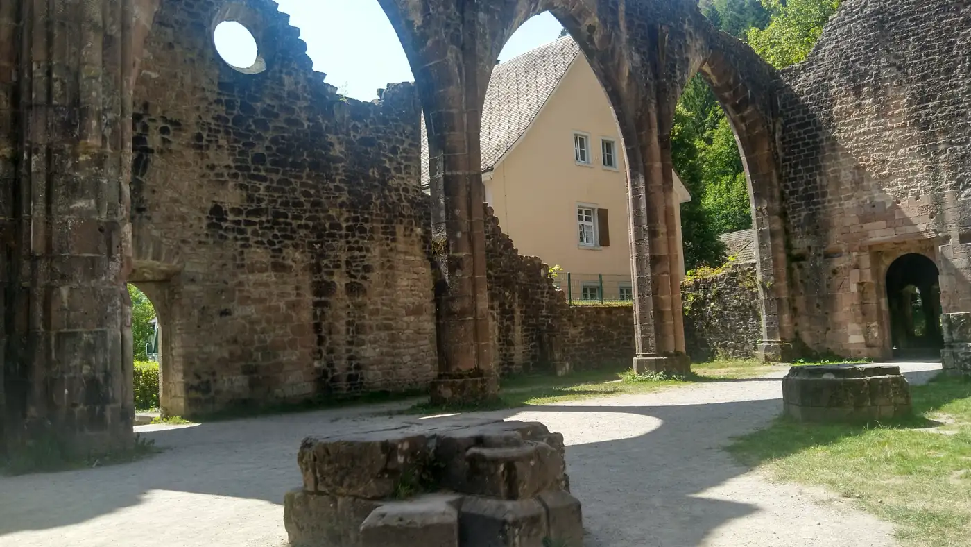 Bildtitel: Klosterruine Allerheiligen im Lierbachtal bei Oppenau