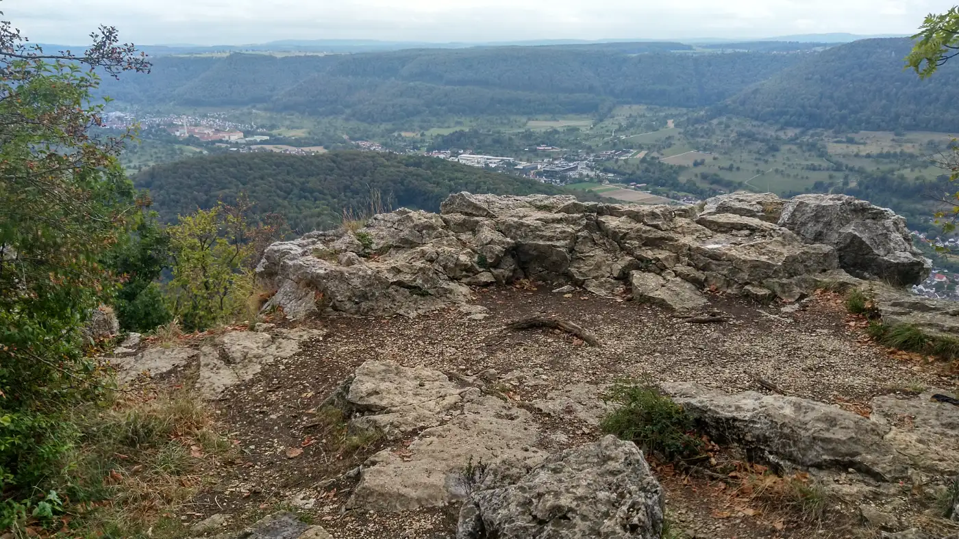 Bildtitel: Aussicht vom Gelben Fels