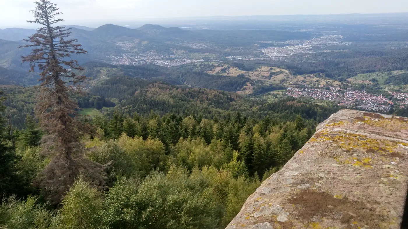 Bildtitel: Aussichtsplattform Teufelsmühle