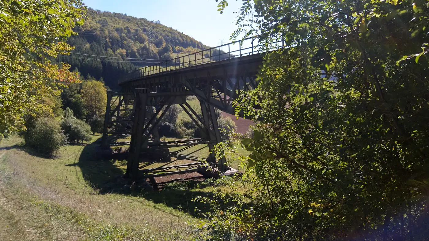 Bildtitel: Biesenbachviadukt bei Epfenhofen
