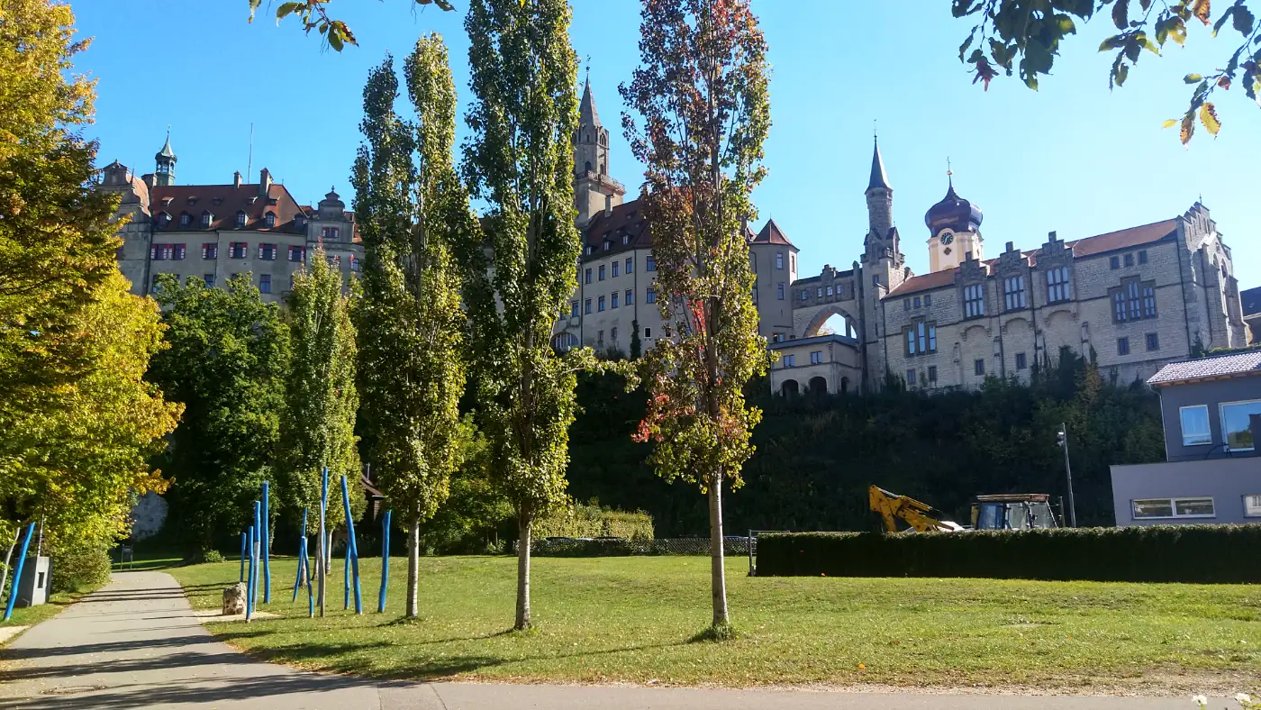 Bildtitel: Schloss Sigmaringen (auch Hohenzollernschloss genannt)