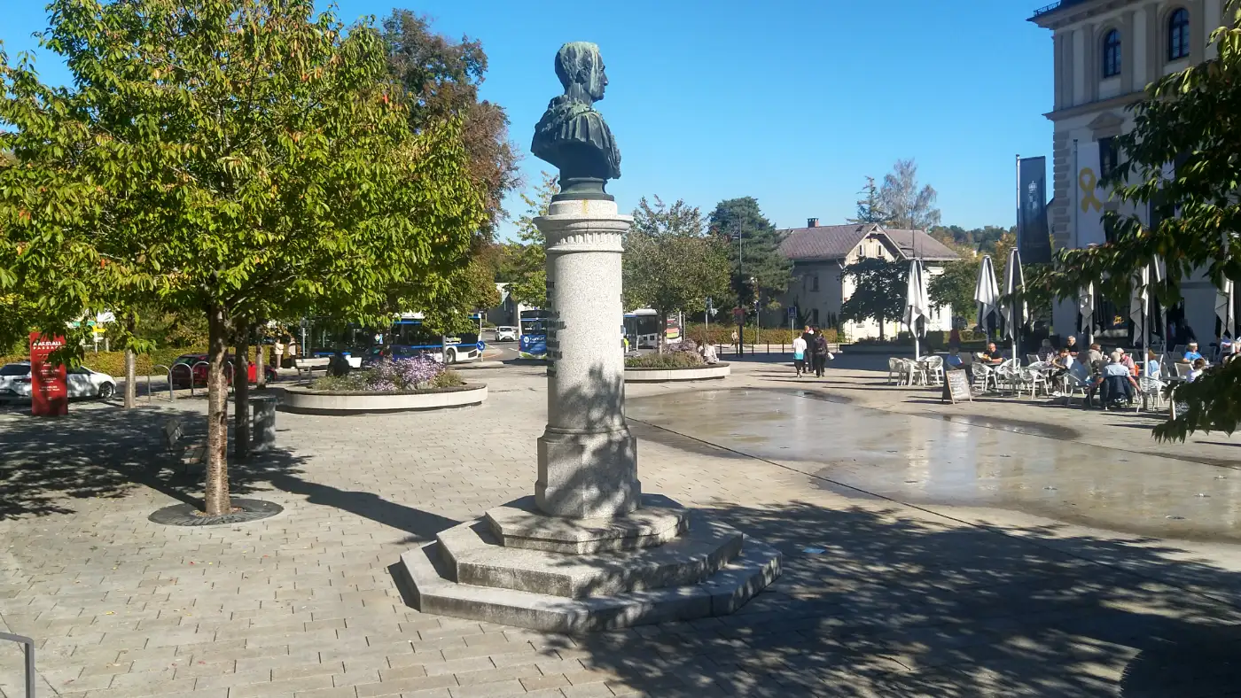 Bildtitel: Karlsplatz in Sigmaringen